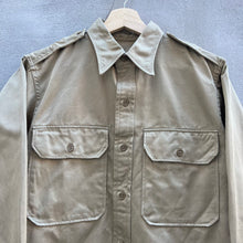 Load image into Gallery viewer, 48’ Military Khaki Button Down
