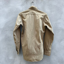 Load image into Gallery viewer, 50’s Military Tan Button Down
