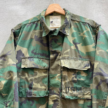 Load image into Gallery viewer, 89’ Military USMC Stenciled Camo Coat
