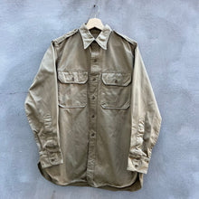 Load image into Gallery viewer, 48’ Military Khaki Button Down
