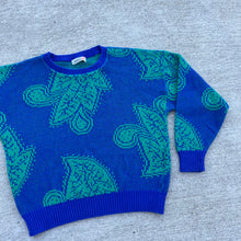 Load image into Gallery viewer, 80’s Paisley Woven Sweater
