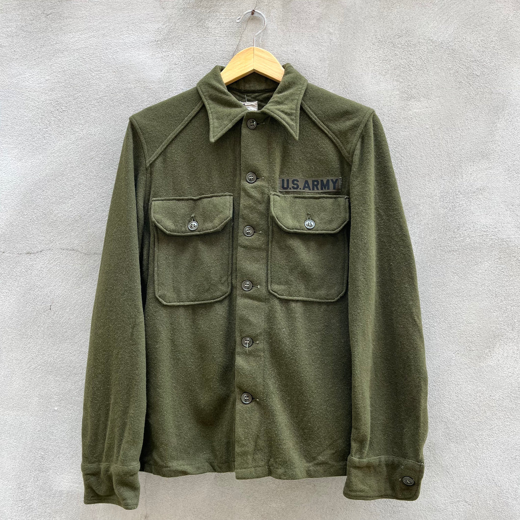 50’s Military Wool Button Down