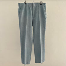 Load image into Gallery viewer, 80’s Faded Blue Dress Trousers
