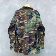 Load image into Gallery viewer, 90’s Military Woodland Camo Rip Stop Jacket
