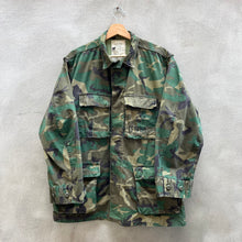 Load image into Gallery viewer, 89’ Military USMC Stenciled Camo Coat
